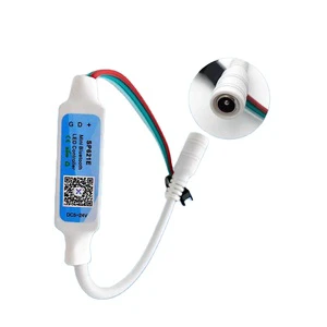 The SP621E mini Bluetooth Iridescent Music LED controller can be controlled via the mobile APP to create dynamic music modes
