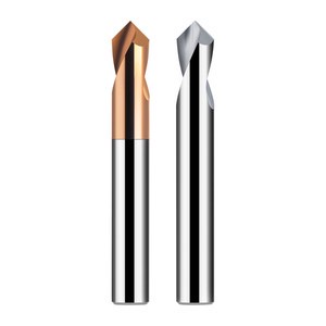 Metal Chamfer Drill Centering Spot Bits Integrated Drilling Chamfering Tools For Machining Center