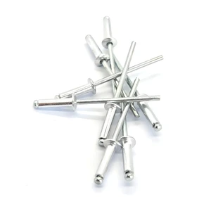 Easy Use High Quality Waterproof Open Type Blind Rivet Aluminum Pop Metal Stainless Steel ISO Certified Grade 4.8/8.8/10.9