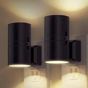 LOHAS 2026 HOT Nightlight Dimmable Nachtlamp Kids Bed Lamp Night Light Dusk Dawn Sensor Wall Plug LED Night Lights for Bedroom
