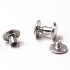 Chicago Screw Stainless Steel Flat Head Binding Post Chicago Screw