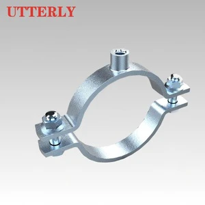 Factory Direct UTT62 Plain Pipe Clamp Cost-Effective Carbon Steel 1