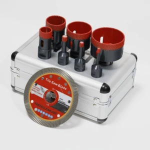 Tiles Ceramic Concrete Diamond Core Drilling Bit Hole Saw Set Power Tool Accessories