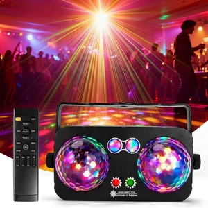 Magic Color UV12W Stage Light Led Music Laser Nightclub Bar Lighting Bungee Atmosphere with Remote Control