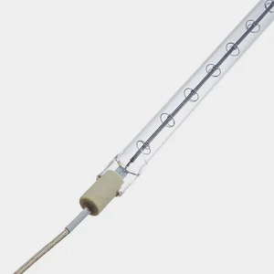 535mm 300W clear R7s Ceramic Infrared Heat Lamp for Electronic Industry