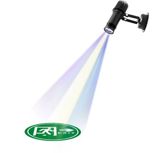 HD Signature Pattern LED Gobo Light Projection Advertising Lamp Aluminum Alloy Body IP65 Rated LOGO Text Rotation