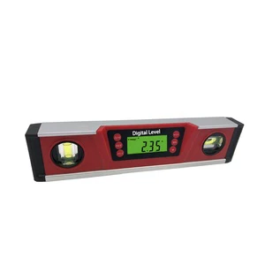 Hot Sales 10Inch Aluminium Electronic Digital Measuring Spirit Level With 2 Bubbles