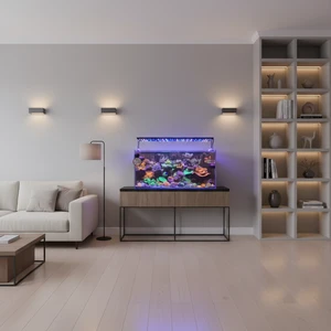 8/10/12H Timing Fish Tank Light Led Dimming Aquarium Lamp