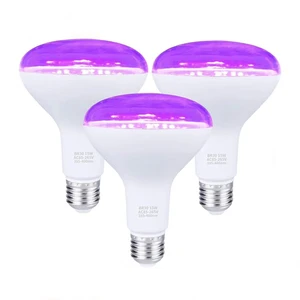 Led Plant Growth Fill Light Lamp 15W BR30 BR40 IP67 Drive Voltage Overload 3000V