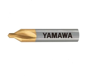 YAMAWA AUCDS Coated Type A 60 Degrees Low Helix Single End Center Hole Drill HSS High Quality Center Holes for Accuracy