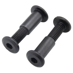 YPH M6 X 15mm Rivet Hex Socket Head Cap Bolt And Barrel Nut For Furniture Male Female Bolt