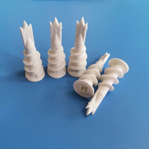 Factory Supply 14*42mm Nylon Plasterboard Plastic Expansion Screw Self-tapping Screw Into the Plasterboard Wall Plug