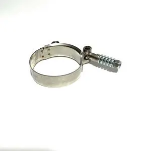 Adjustable 21-38mm 27-51mm Pipe Clamp Worm Gear 201 304 Stainless Steel American Type Hose Clamps