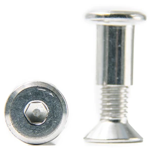 Chicago Screw Hot Selling Stainless Steel Special Flat Hex Socket Head Male Female Screw