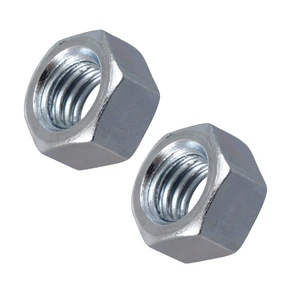OEM DIN934 Zinc Plated Hex Nuts Carbon Steel Grade 4.8 8.8 Metric Hexagonal Nut M2-M30 For Bolts
