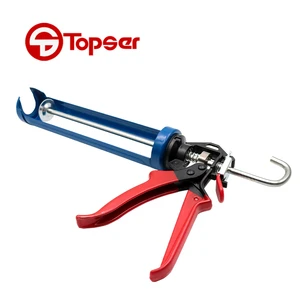 Rotate 360 Degree Silicone Gun 310 ML Aluminum Alloy American Seam Glass Glue Gun Frame Silicone Caulking Gun