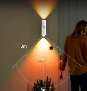 Two-color Cat-eye Wall Lamp