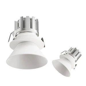 Modern Interior Decoration Recessed Spotlights Easy-to-Install Cold White Lighting Aluminum Dimmable Recessed LED Grille Light