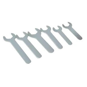21mm Chrome-Plated Galvanized Steel Socket Wrench Set Single Open End Flat Spanner Carbon Steel Industrial Repair Hand Tools OEM
