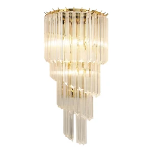 Contemporary Iron Switch Wall Lamps for Luxury Crystal LED Bedrooms and Bathrooms