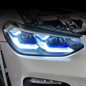 JY High Quality 6000K LED Headlight for X3 G01 G08 2018-2021 Upgrade 2022 LCI Laser Look Matrix Headlamp Plug Play Retrofit