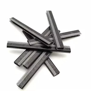 Upholstery Woodworking Smooth Shank Type Crown Staple for Furniture Industry Sofa Staple Construction Carton Strip Staple