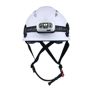 Battery Powered USB Charge Headlamp Hand Free Running Safety Helmet Light Headlamp