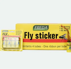 Eco-friendly Disposable Hanging Fly Trap Sticky Fly Repeller Ribbon
