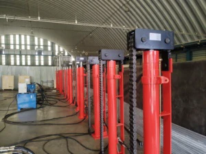 Complete Hydraulic Jacking System for Tank Construction