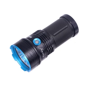 High Power G12 Aluminum Alloy UV Flashlight | IP65 Rated | 365nm/395nm Dual Wavelength | 12pcs UV LED Emitters | 1 Mode | 4x