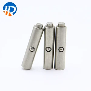 HR High Precision Spring Loaded Stainless Steel Indexing Pin with Cross Hole OEM Custom Manufacturing Service