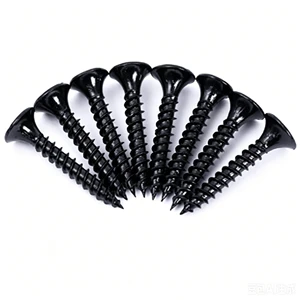 Tianjin Metric Micro Stainless Steel M5 M6 M8 Bugle Head Black Phosphate Gypsum Board Drywall Screw Manufacturer for Wood
