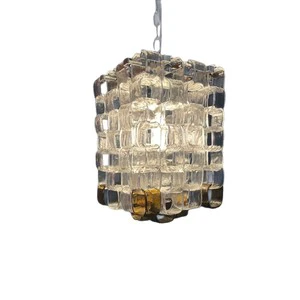 French Vintage Glass Small Chandelier Bedside Murano Corridor Aisle Light Luxury Bedroom Creative Lamp LED Branch Shape