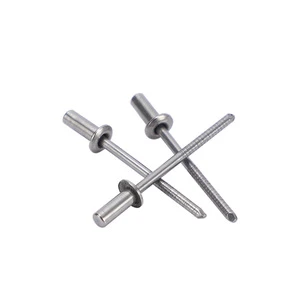 JIAYUAN High Quality Stainless Steel Aluminum Small Rivets 3mm Silver Natural Color 1/4 Size Nickel-Free Blind Rivets Wholesale