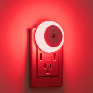 LED Night Light Lamp with Smart Sensor Dusk to Dawn Sensor Daylight White Plug in Night Light for Bedroom Bathroom