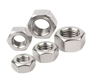 Hot Sell Stainless Steel Polished Hexagonal Nuts for Steel Structures