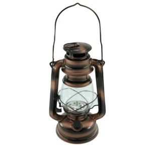 Christmas Decor Lanterns Vintage Lanterns Battery Power LED Outdoor Waterproof Hanging LED Vintage Lantern Flickering Flame
