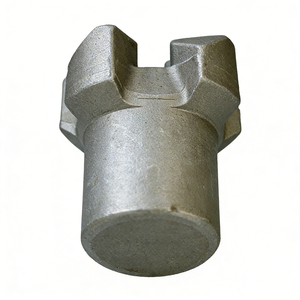 Custom High Grade Closed Die Forging Alloy Steel Hot Forged CNC Machined Cross Bit for Mining Infrastructure Drilling Per Client
