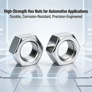 DIN934 Zinc Plated Nuts Hex Nuts for Assembly and Disassembly Automobile Industry