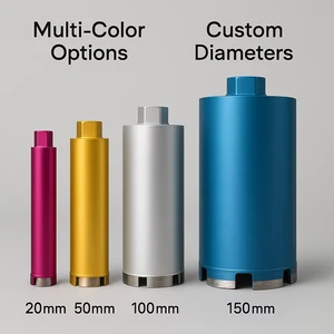 High Quality and Durable Diamond Core Drill Bit for Brick Walls & Reinforced Concrete