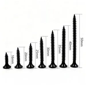 Stainless Steel Metric Self-Tapping Screws Grade 8 for Metal Wood Concrete Flat Head Phillips Drive Low Profile Zinc Plated