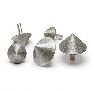 Gree GR003 Drill Bit Chamfer Cutter Diamond Grinding Cutting Carving Conical Diameter 20mm-60mm for Rotary Tool Masonry Drilling