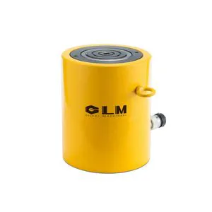 Customizable 100t Low-Maintenance Hydraulic Actuator High Precision Single Acting High Tonnage Hydraulic Cylinder