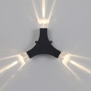 Three Head Lighting Bedroom Office 220v 3W 4W 5W Led Wall Lamp Highlight Stairs Sconce Manufacture Decorative Wall Light