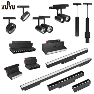 48V Magnetic LED Track Lighting Recessed Surface COB Linear Ceiling System Smart Tuya Commercial Indoor Aluminum Rail Modern