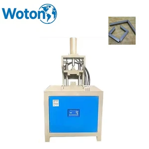 WOTON China Hot Sale Hydraulic Angle Cutter 90 Degree Steel Pipe Hole Cutting Machine Square Tube Notching Punching Machine