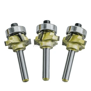 Carving Knife Four-tooth Four-slot Trimming Face Milling Cutter Carbide AlTin Coated Woodworking Tool with Customization Support