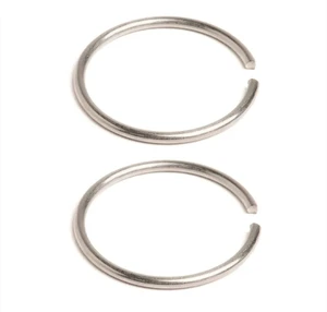 YPH SUS304 Stainless Steel Round Wire Snap Rings, External Retaining Rings for Shaft, Machinery, Custom Sizes Available