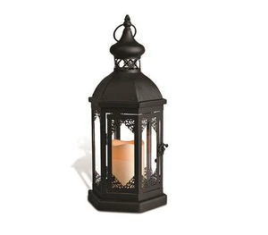 Wholesale Supplier Iron Black Color Lantern Customized Size And Shape Lantern For Wedding Decor Accessories