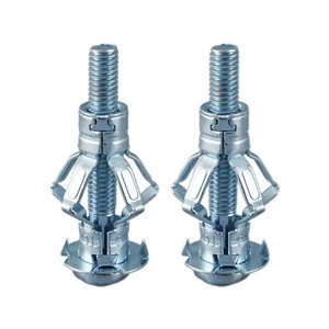 TianCong Galvanized Carbon Steel Hollow Wall Fix Expansion Anchor 1/4 in Diameter 3/4 in Length for Plasterboard